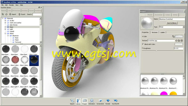Rhino科幻摩托车高级建模训练视频教程的图片3