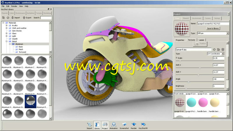Rhino科幻摩托车高级建模训练视频教程的图片6