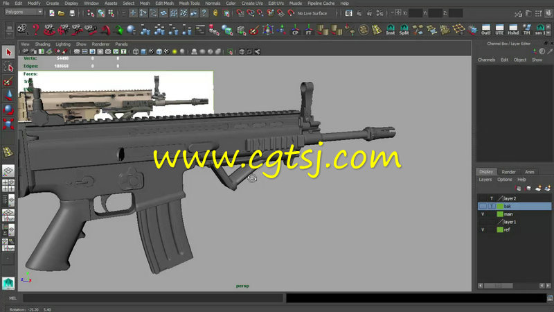 Unreal Engine游戏武器制作训练视频教程的图片4