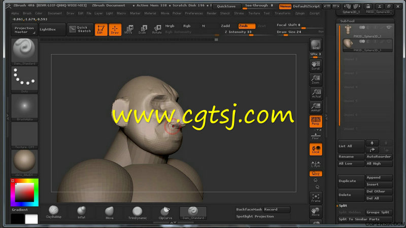 Zbrush个性角色造型制作视频教程第一季的图片3