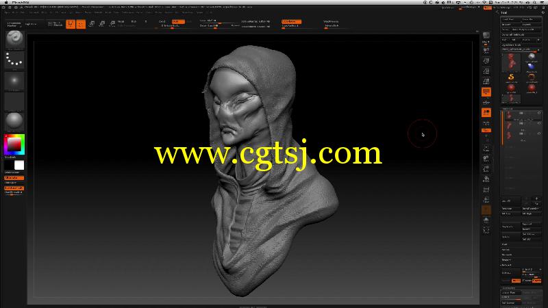 ZBrush基础技能实例训练视频教程的图片1