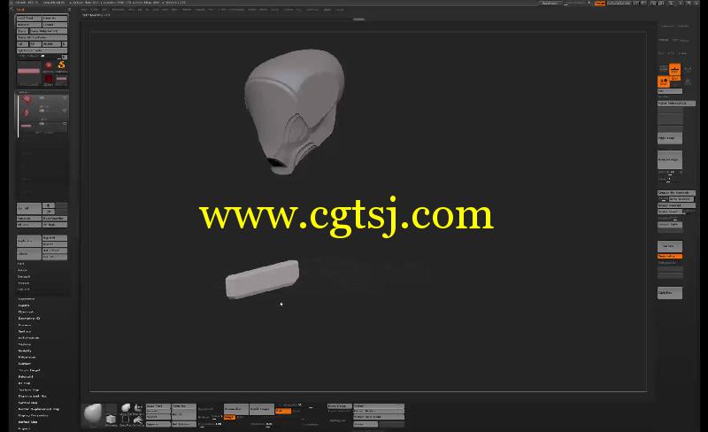 Zbrush士兵精模雕刻艺术训练视频教程的图片3