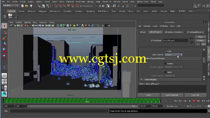Maya城市洪水影视特效制作视频教程的图片3