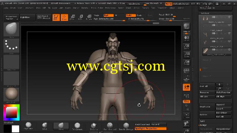 Zbrush个性角色造型制作视频教程第三季的图片2