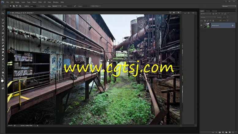 Photoshop游戏环境概念艺术绘画制作视频教程三部合辑的图片4