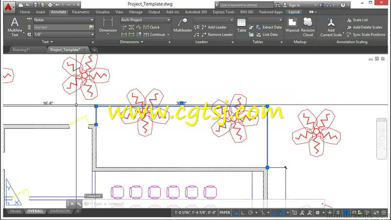 AutoCAD LT 2015快速入门训练视频教程的图片2