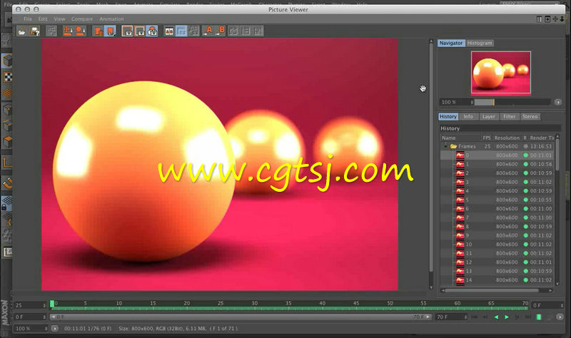 C4D动画渲染技术训练视频教程的图片3