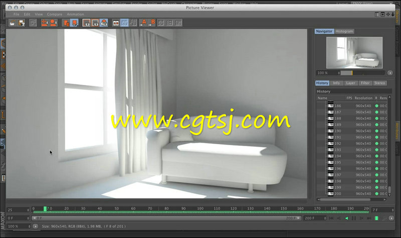 C4D动画渲染技术训练视频教程的图片4