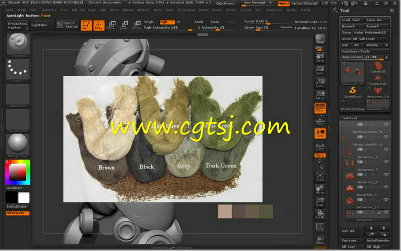 ZBrush与3dsmax游戏角色制作训练视频教程的图片3