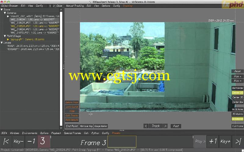 3DEqualizer运动跟踪全面核心训练视频教程的图片2