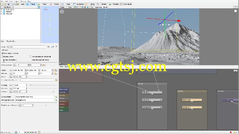 TerraGen三维地形景观动画制作视频教程第一季的图片3