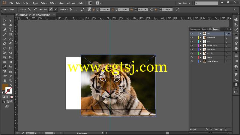 Illustrator像素肖像艺术特效制作视频教程的图片2