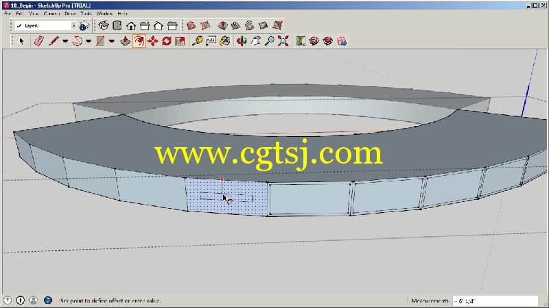 SketchUp建筑概念集结技术训练视频教程的图片2