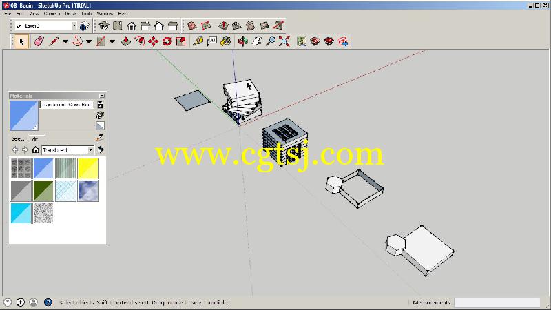 SketchUp建筑概念集结技术训练视频教程的图片4