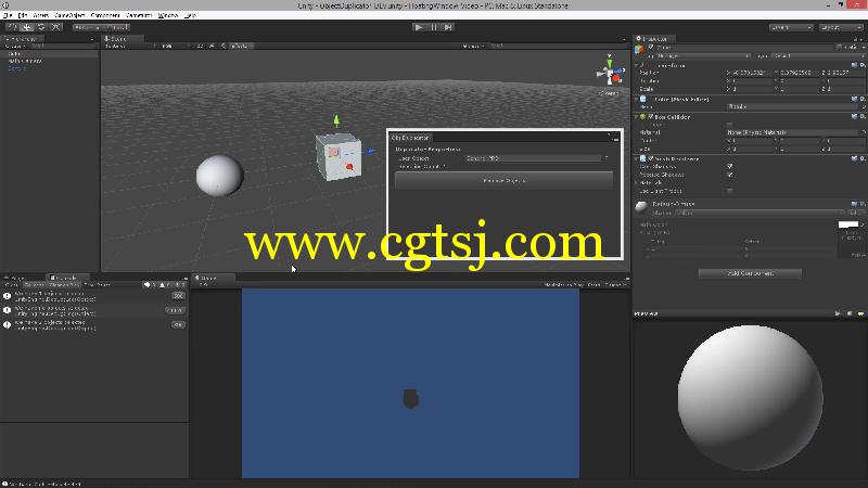 Unity窗口编辑器视频教程的图片2