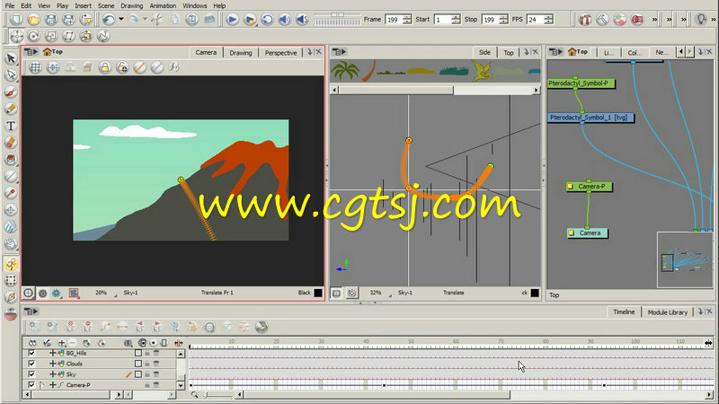 Toon Boom Animate空间场景动画训练视频教程的图片3