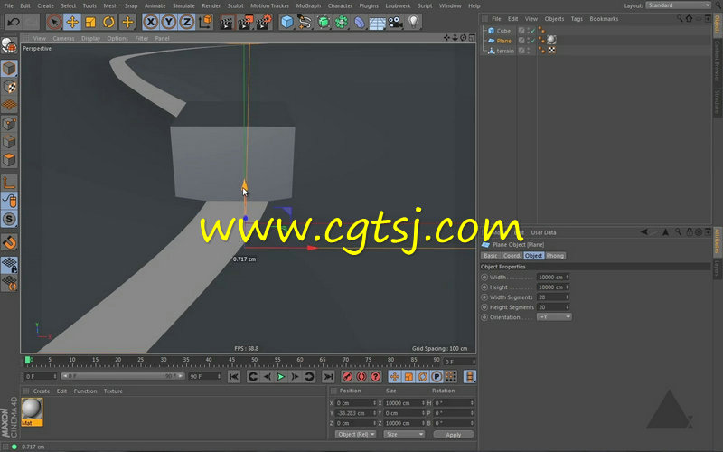 C4D大型自然场景完整制作训练视频教程的图片1