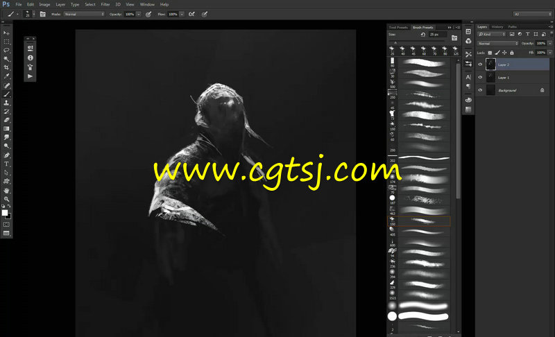 暗黑角色光影照明手绘技术视频教程的图片1