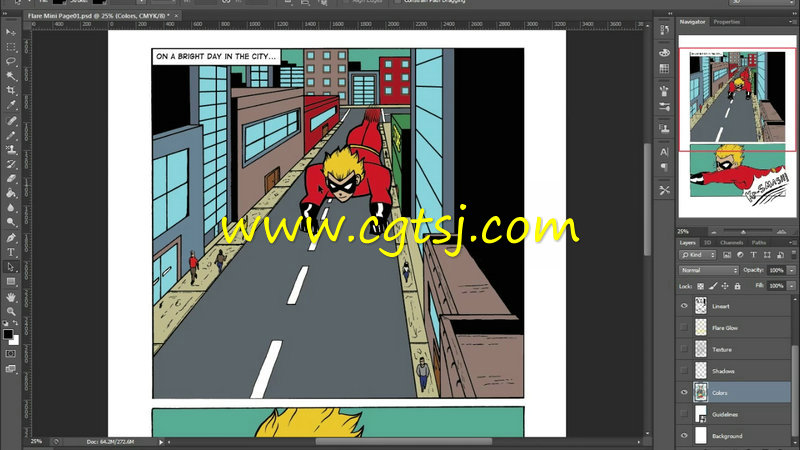 如何绘制卡通漫画书视频教程的图片4