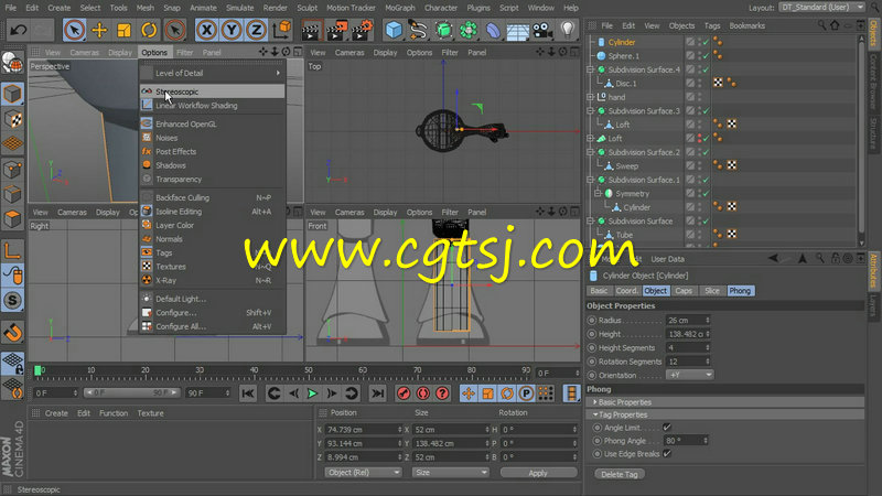 C4D建模技术训练视频教程的图片1