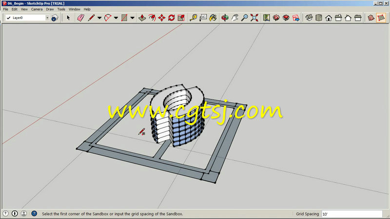 SketchUp与GoogleEarth三维城市可视化制作视频教程的图片1