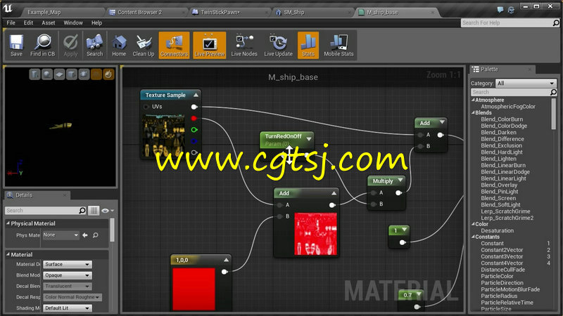 Unreal Engine多玩家分屏游戏制作训练视频教程的图片2