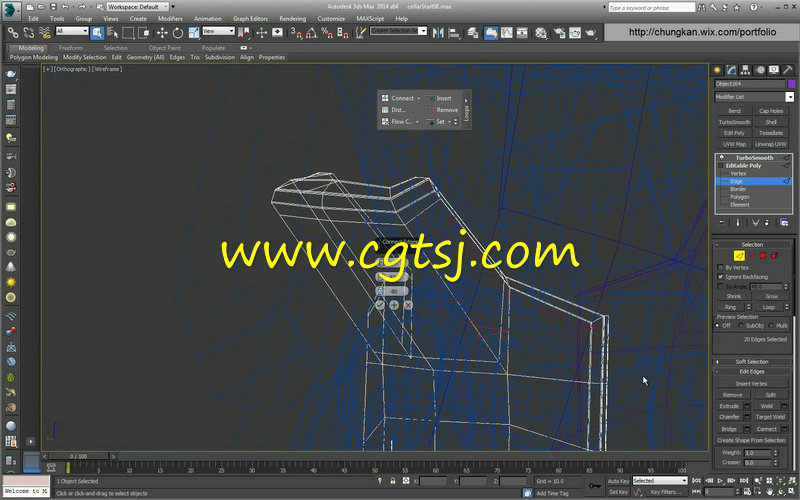 3dsMax未来科幻战士建模制作视频教程的图片3