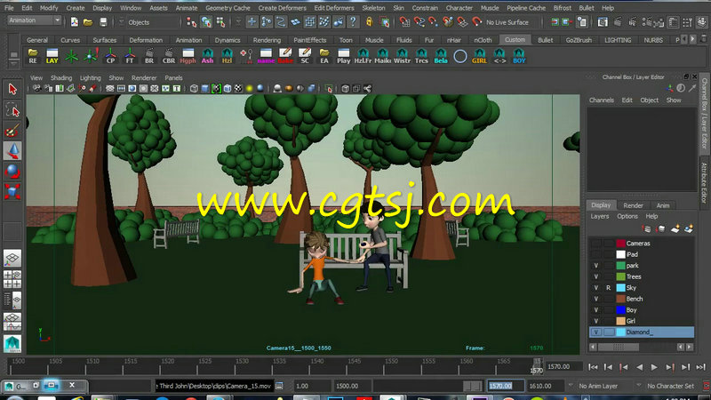 Maya与AE动画叙事训练视频教程的图片3