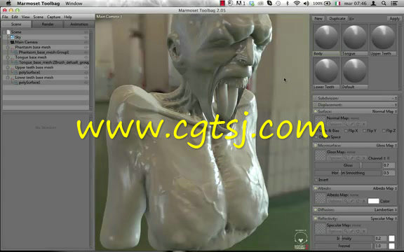 ZBrush恐怖生物雕刻制作视频教程第三季的图片2