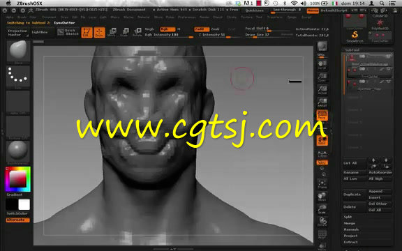 ZBrush恐怖生物雕刻制作视频教程第一季的图片2