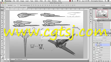 飞行器设计概念草图视频教程第1-4季合辑的图片3
