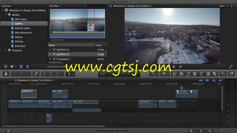 Final Cut Pro视频编辑训练视频教程的图片2