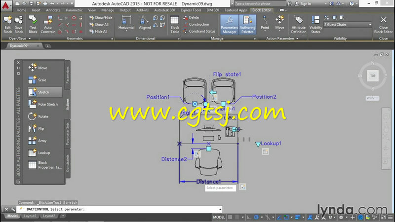 AutoCAD动态模块技术训练视频教程的图片3