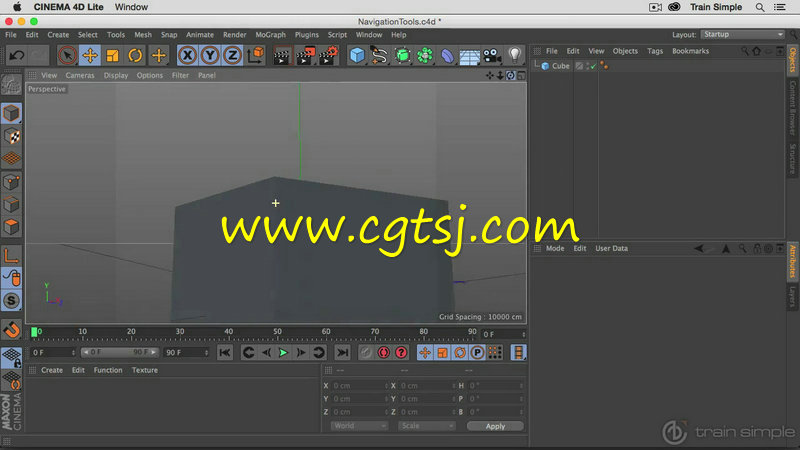 C4D Lite与AE影视特效场景实例训练视频教程的图片4