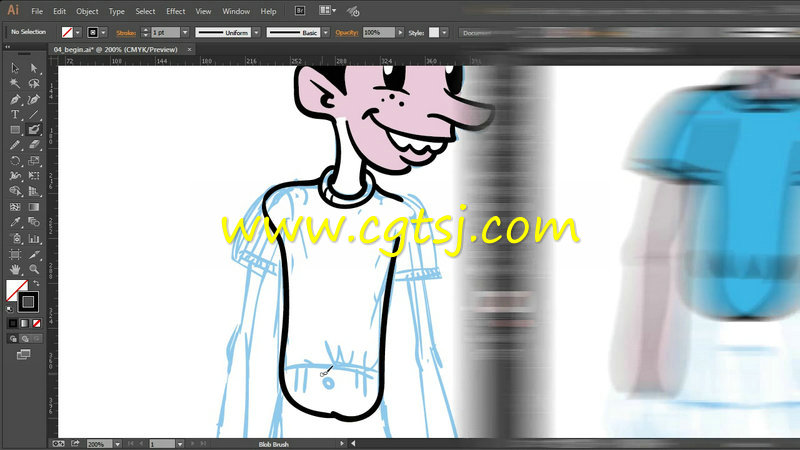Illustrator二维角色创作实例训练视频教程的图片2