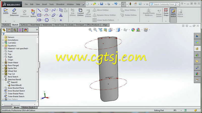 SolidWorks风车叶片制作训练视频教程的图片2