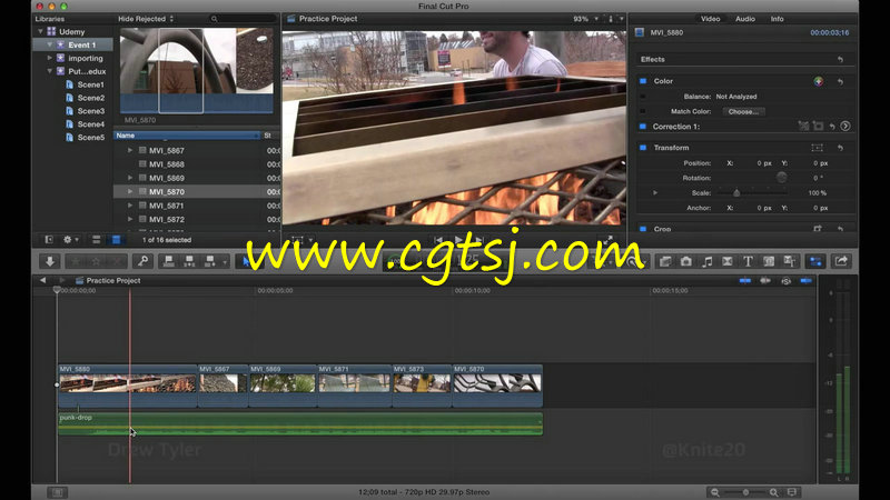 Final Cut Pro X快速入门技巧视频教程的图片1