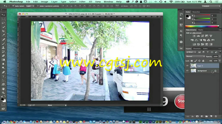 PS色彩预设技术训练视频教程的图片3