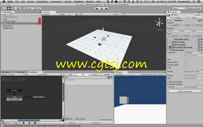 Unity无编程经验0基础游戏开发训练视频教程的图片3