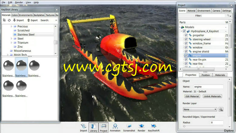 3dsMax快艇建模技术训练视频教程第三季的图片4