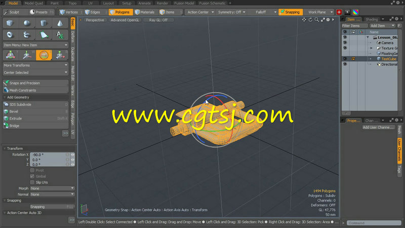 MODO与SubstanceDesigner游戏场景建模和材质制作视频教程的图片2