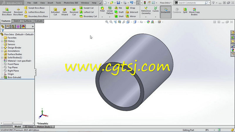 SolidWorks中Xpress模拟技术训练视频教程的图片1