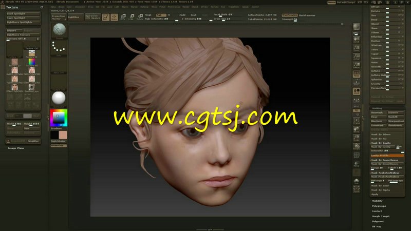 Zbrush超级游戏角色制作训练视频教程的图片3