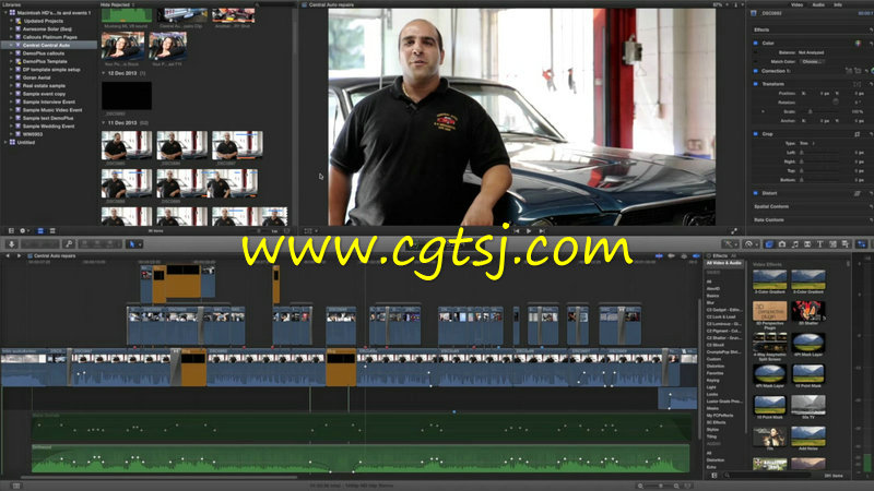Final Cut Pro X超级训练班视频教程合辑的图片2