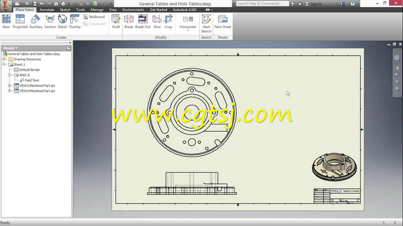 Inventor 2016应用技能训练视频教程的图片1