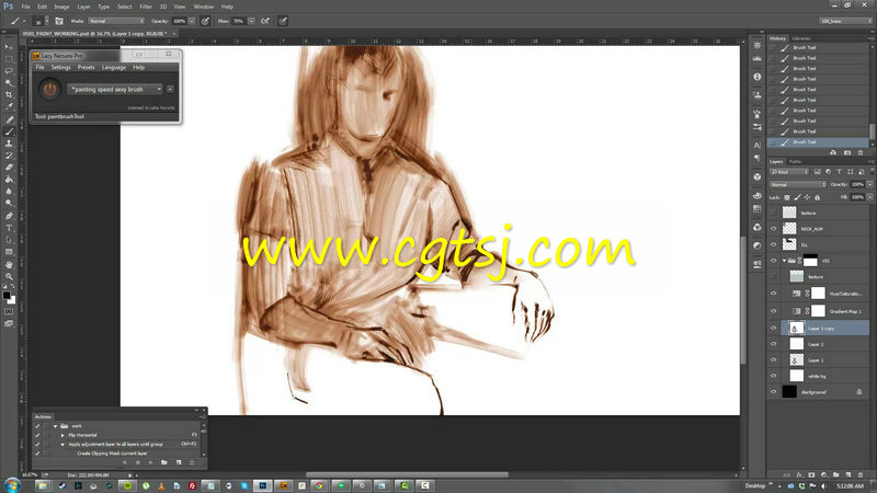 PS油画风格数字绘画艺术训练视频教程的图片3