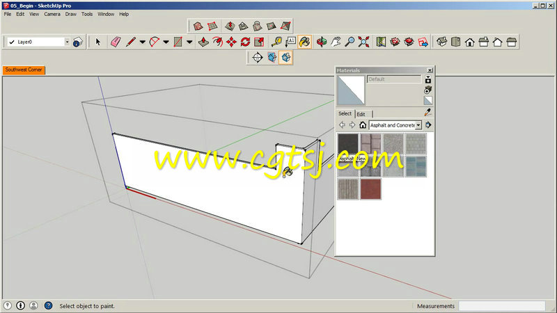 SketchUp中利用2D图像建模训练视频教程的图片3