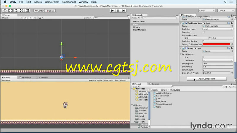 Unity二维游戏运动原理训练视频教程的图片2