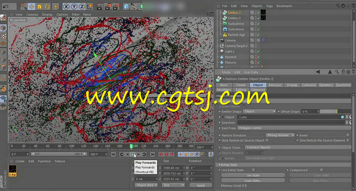 C4D中X-Particles粒子系统全面核心训练视频教程的图片4