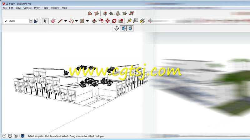 SketchUp模型样式生成训练视频教程的图片2